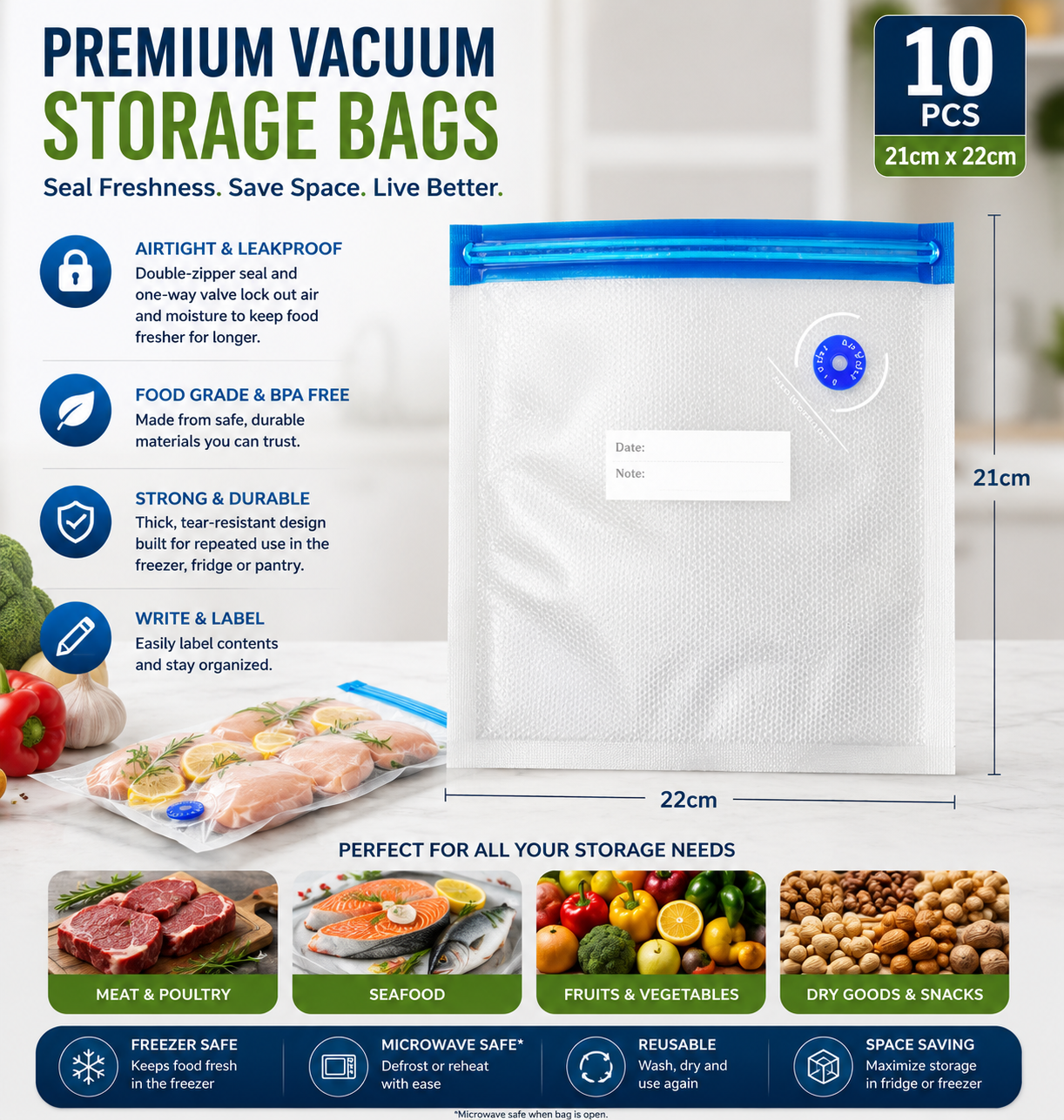 EasyAir Food Vacuum Freshness Sealer